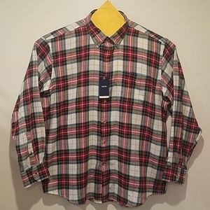 Men's Izod Flannel Shirt XXL